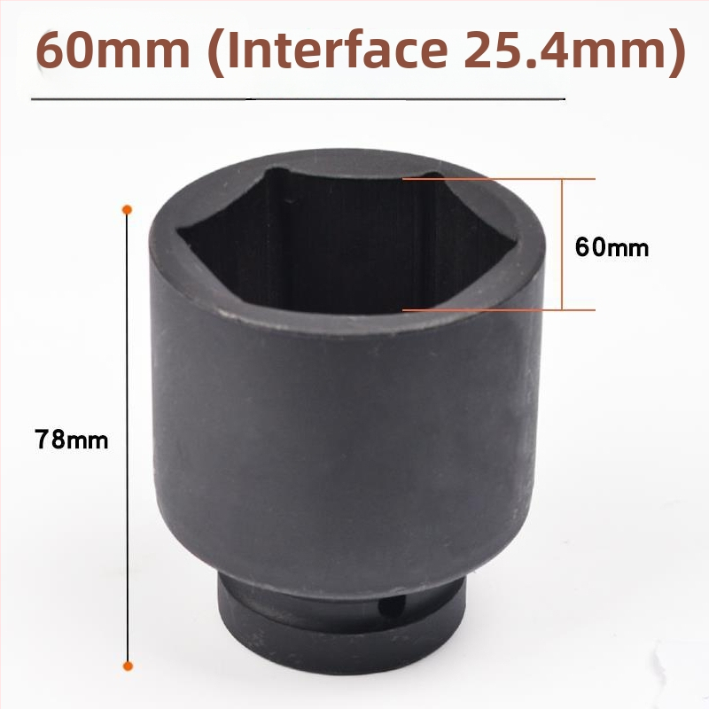 Sada pneumatických nástrčných kľúčov pre vysoké zaťaženie s rozhraním 1 palec / 25 mm