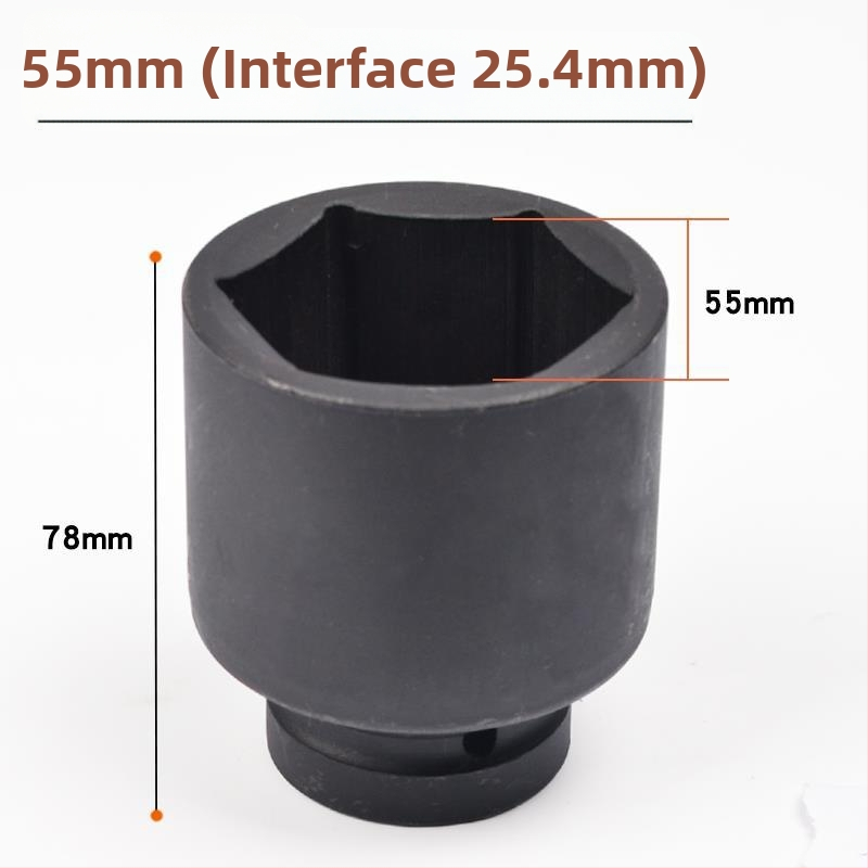 Sada pneumatických nástrčných kľúčov pre vysoké zaťaženie s rozhraním 1 palec / 25 mm