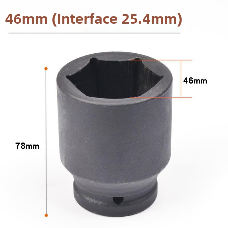 Sada pneumatických nástrčných kľúčov pre vysoké zaťaženie s rozhraním 1 palec / 25 mm