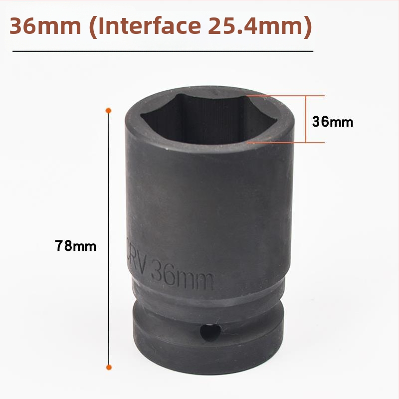 Sada pneumatických nástrčných kľúčov pre vysoké zaťaženie s rozhraním 1 palec / 25 mm