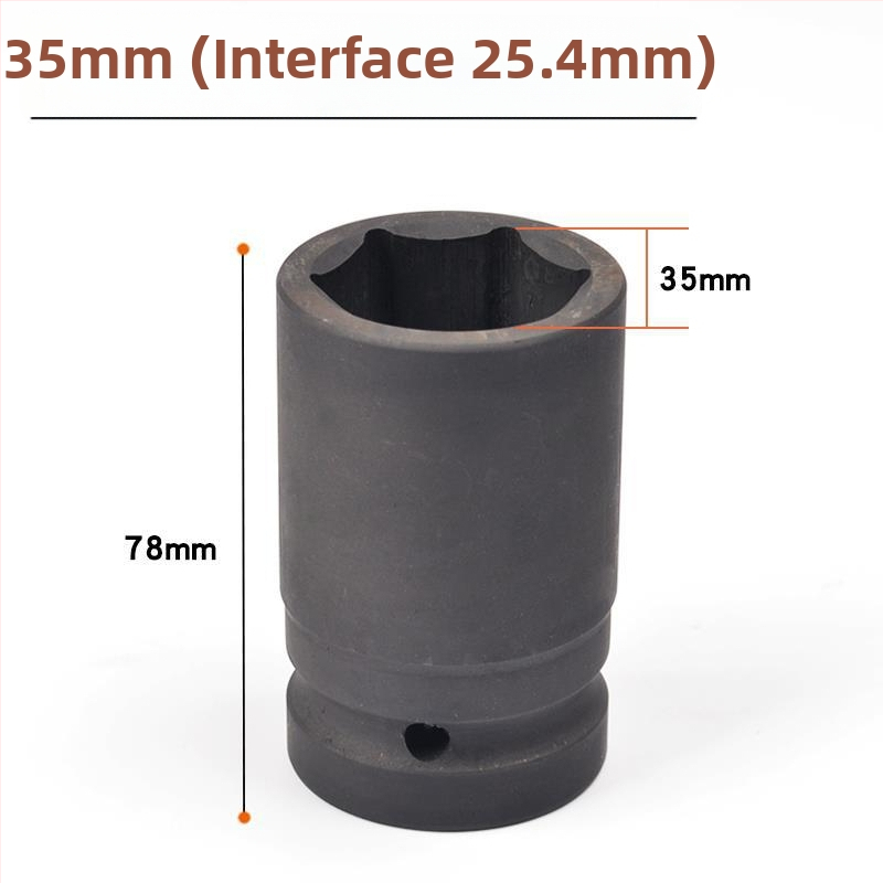 Sada pneumatických nástrčných kľúčov pre vysoké zaťaženie s rozhraním 1 palec / 25 mm