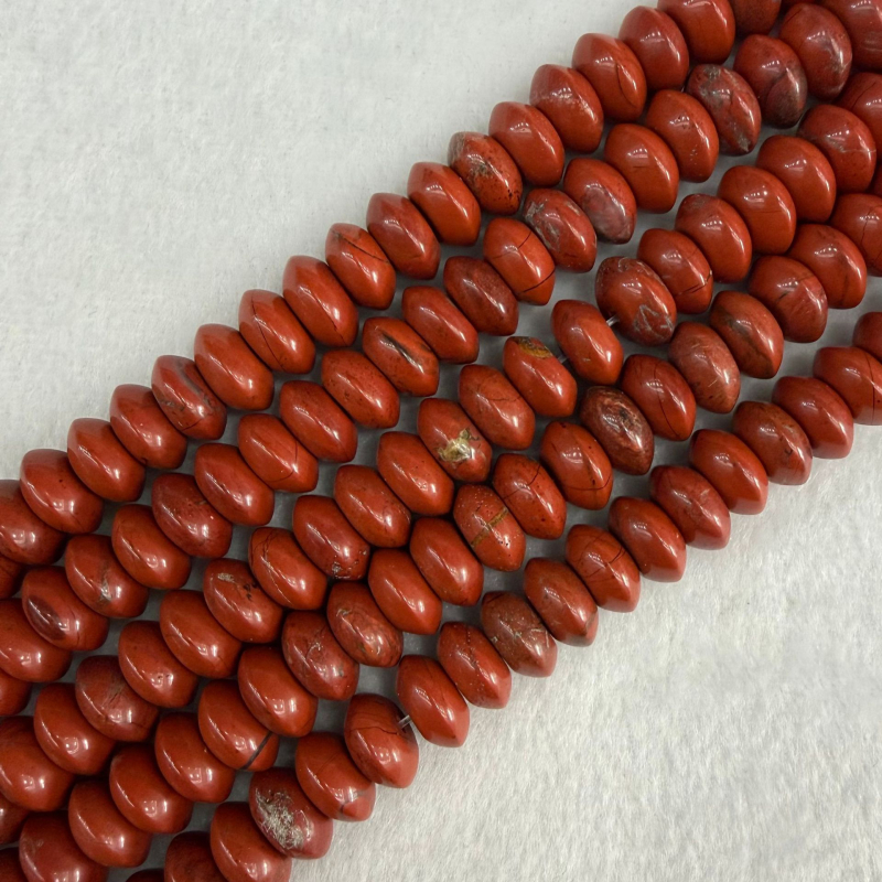 6x12 mm prirodne ahat Perle u obliku UFO-a, perle za abakus, dodaci za DIY nakita, materijali, gumbi, poluproizvodi