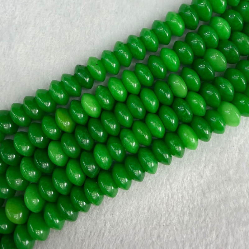 6x12 mm prirodne ahat Perle u obliku UFO-a, perle za abakus, dodaci za DIY nakita, materijali, gumbi, poluproizvodi