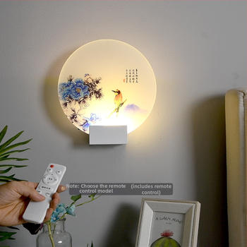 Lampa de perete nordică, în stil minimalist, pentru dormitor, sufragerie și hol