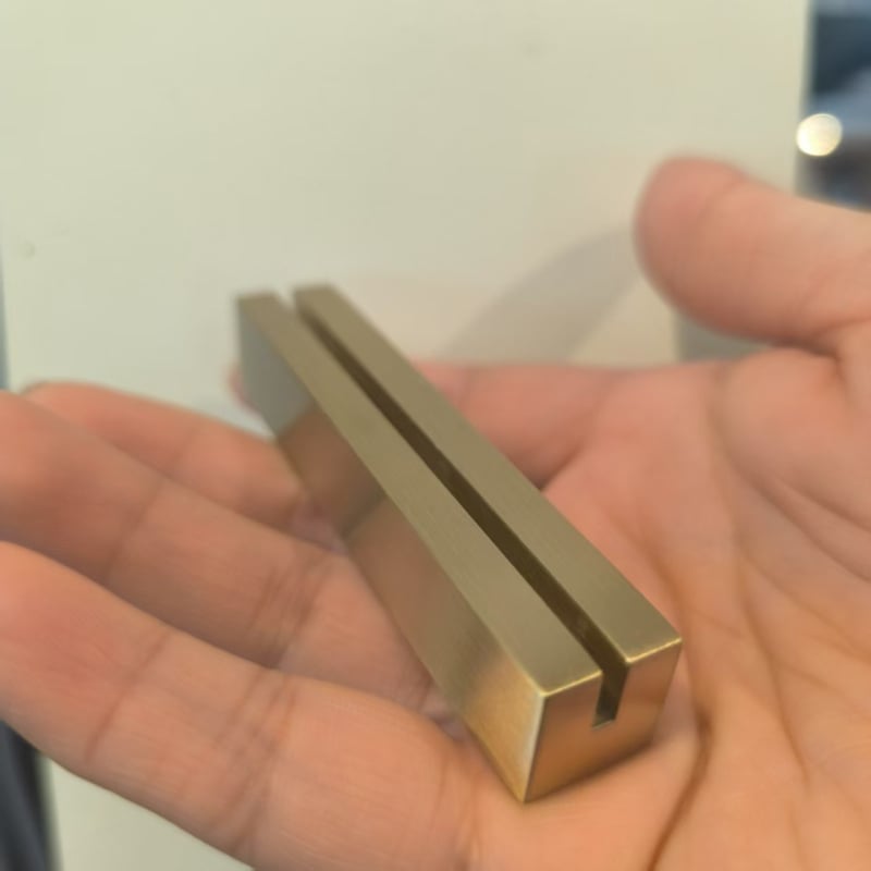 Latunski držač kartica i etiketa, 25 mm, stolni držač za kartice i bilješke