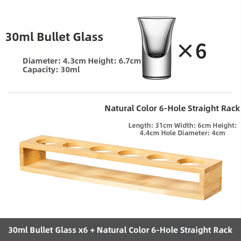 Σετ Bullet Cup για σότ με βάση κοκτέιλ B-52 και ποτήρια αλκοολούχων για μπαρ
