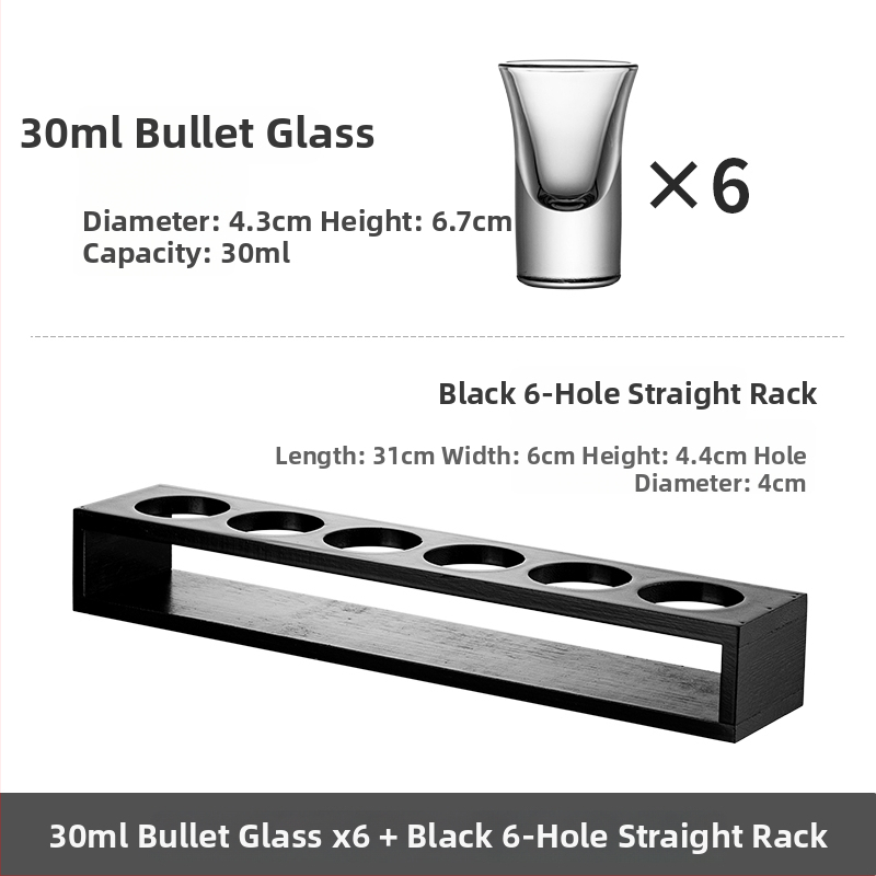 Σετ Bullet Cup για σότ με βάση κοκτέιλ B-52 και ποτήρια αλκοολούχων για μπαρ
