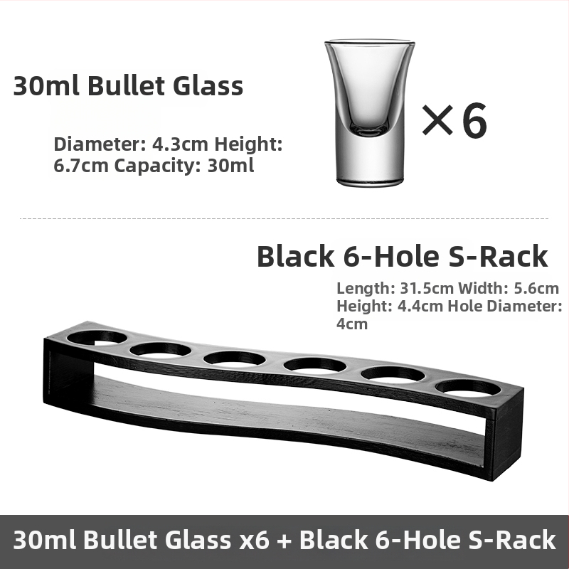 Σετ Bullet Cup για σότ με βάση κοκτέιλ B-52 και ποτήρια αλκοολούχων για μπαρ