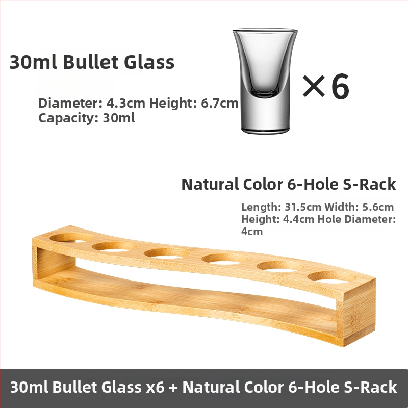 Σετ Bullet Cup για σότ με βάση κοκτέιλ B-52 και ποτήρια αλκοολούχων για μπαρ
