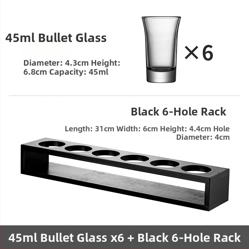 Σετ Bullet Cup για σότ με βάση κοκτέιλ B-52 και ποτήρια αλκοολούχων για μπαρ