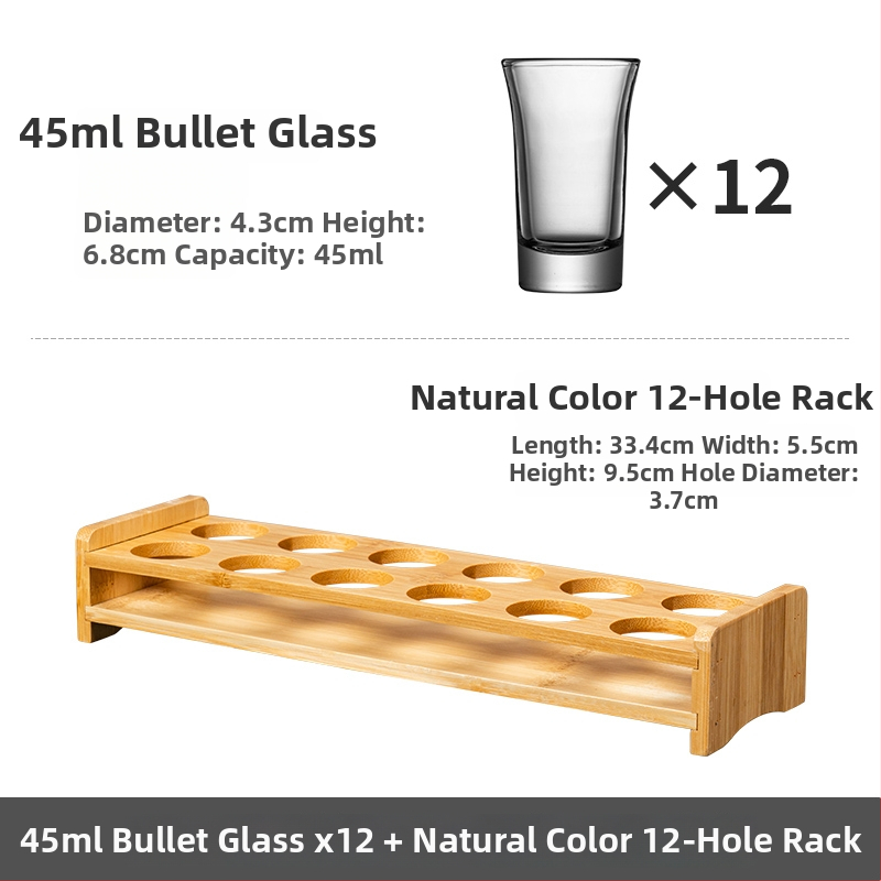 Σετ Bullet Cup για σότ με βάση κοκτέιλ B-52 και ποτήρια αλκοολούχων για μπαρ