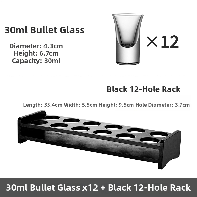 Σετ Bullet Cup για σότ με βάση κοκτέιλ B-52 και ποτήρια αλκοολούχων για μπαρ