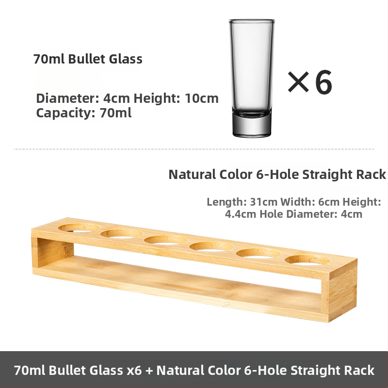 Σετ Bullet Cup για σότ με βάση κοκτέιλ B-52 και ποτήρια αλκοολούχων για μπαρ