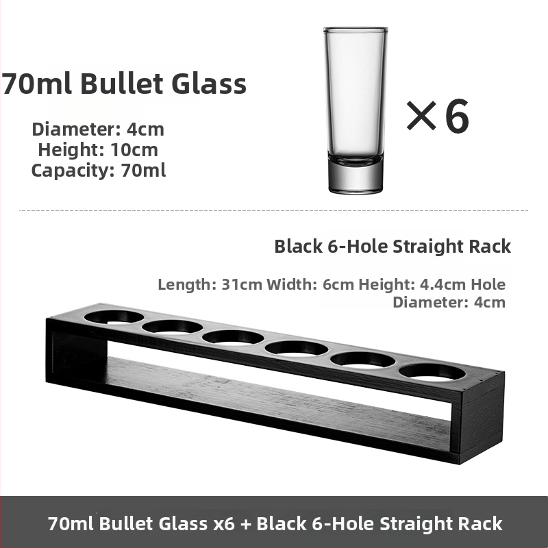 Σετ Bullet Cup για σότ με βάση κοκτέιλ B-52 και ποτήρια αλκοολούχων για μπαρ