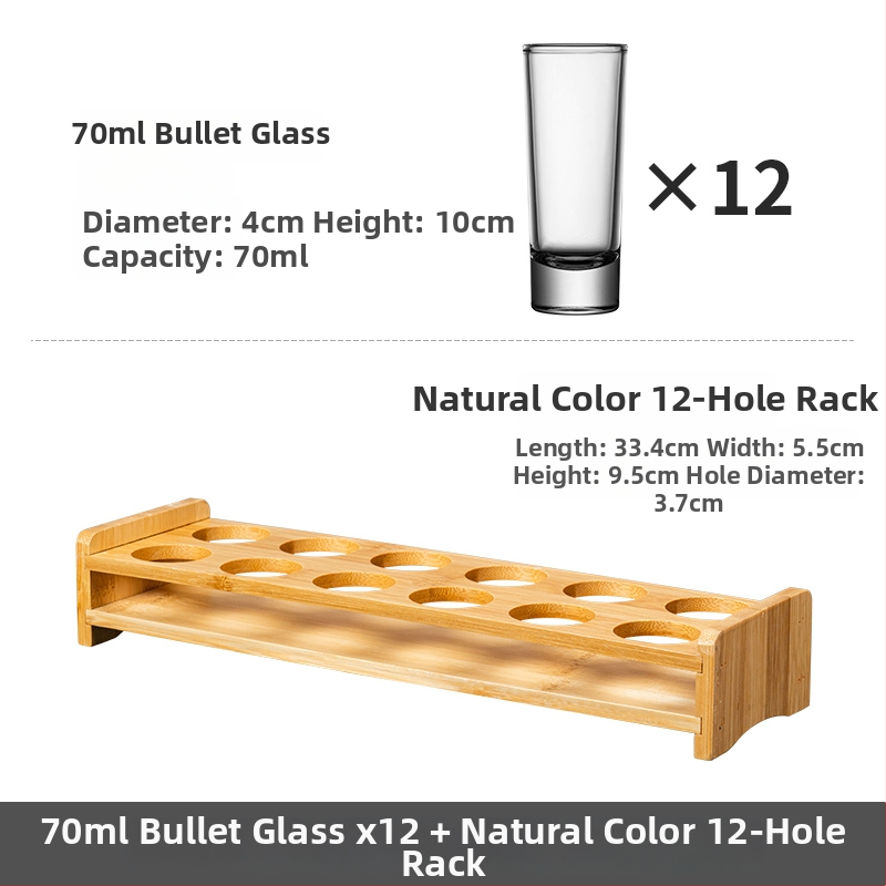 Σετ Bullet Cup για σότ με βάση κοκτέιλ B-52 και ποτήρια αλκοολούχων για μπαρ