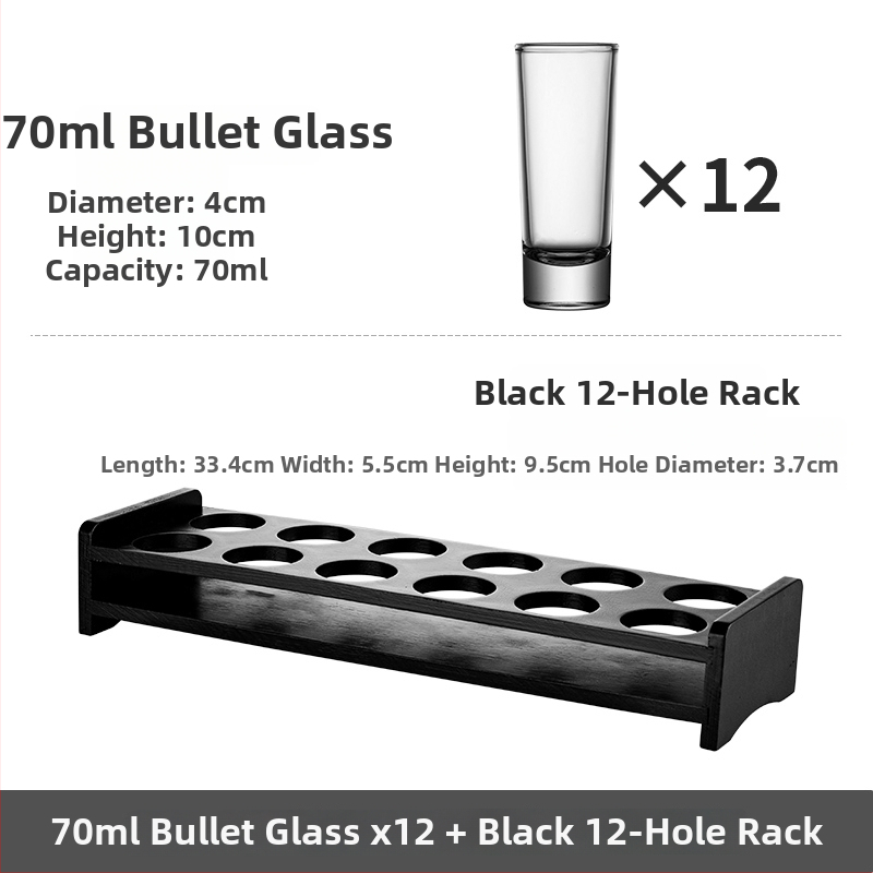 Σετ Bullet Cup για σότ με βάση κοκτέιλ B-52 και ποτήρια αλκοολούχων για μπαρ