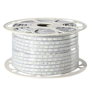 LED traka 220V s dvostrukim redom od 120 LED dioda, za dekoraciju dnevnog boravka i vanjsko osvjetljenje, vodootporna linearna rasvjeta