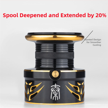 Pool Blade metalna ribolovna mulineta za velike ribe — za spinning i casting, dugi domet bacanja