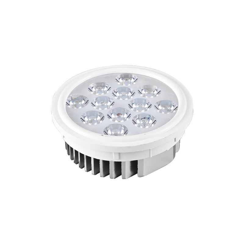 AR111 εξωτερικός LED προβολέας, 12W, φως με γρίλια, χαμηλή τάση, υψηλή φωτεινότητα