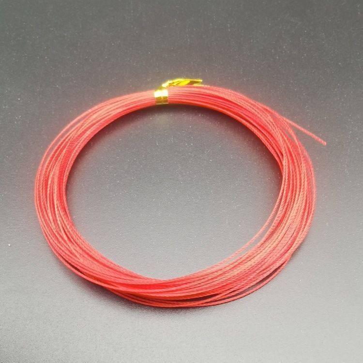 Kaisi linie de pescuit din nylon împletită fluorescentă, linie principală, rezistentă la abraziune