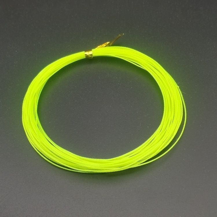 Kaisi linie de pescuit din nylon împletită fluorescentă, linie principală, rezistentă la abraziune