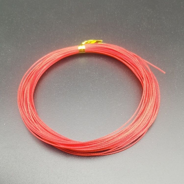 Kaisi linie de pescuit din nylon împletită fluorescentă, linie principală, rezistentă la abraziune