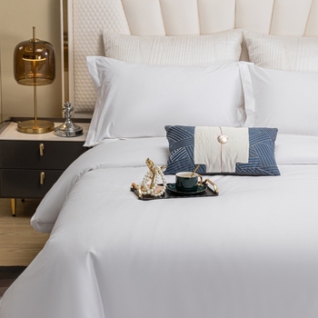 60S bijela saten navlaka za jastuk za hotelsku upotrebu