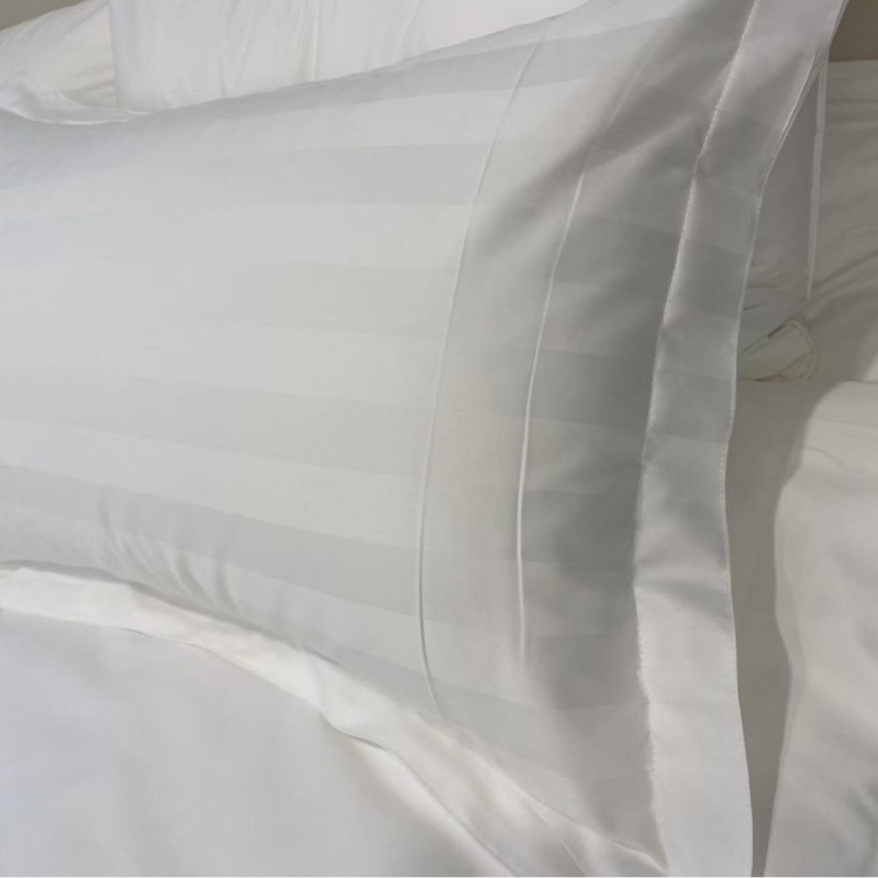 60S bijela saten navlaka za jastuk za hotelsku upotrebu