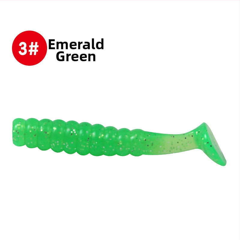 4 cm vagy 5,5 cm rezgő farokú, biobionikus puha csalétek bass és mandarin halakhoz