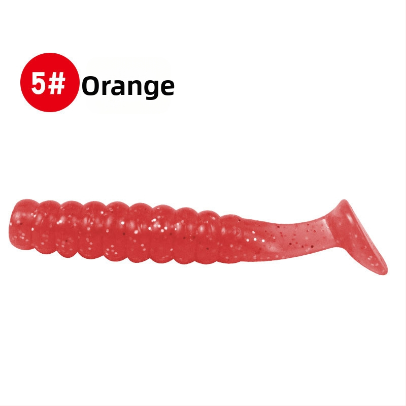 4 cm vagy 5,5 cm rezgő farokú, biobionikus puha csalétek bass és mandarin halakhoz