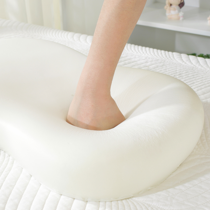 Macskahas-formájú párna gyerekeknek és felnőtteknek, hűsítő Ice Silk borítással és memory foam töltettel, nyári napközire otthon vagy az irodában