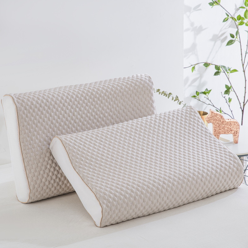 Ice Bean latex párnahuzat, 40×60 cm, nyári hűs érzés, lassú visszaállítású memóriahab a nyaki támaszhoz