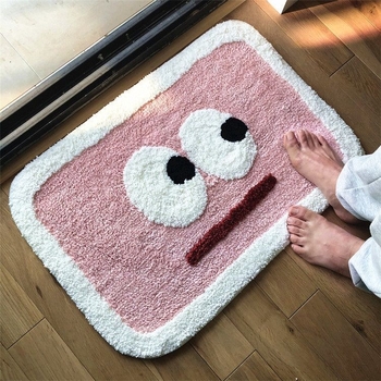 Japanski stil, slatka protuklizna prostirka za kupaonicu, ulaz i spavaću sobu, upijajući podni tepih