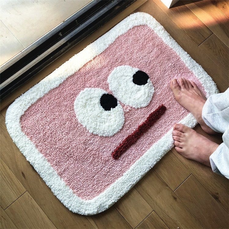 Japanski stil, slatka protuklizna prostirka za kupaonicu, ulaz i spavaću sobu, upijajući podni tepih