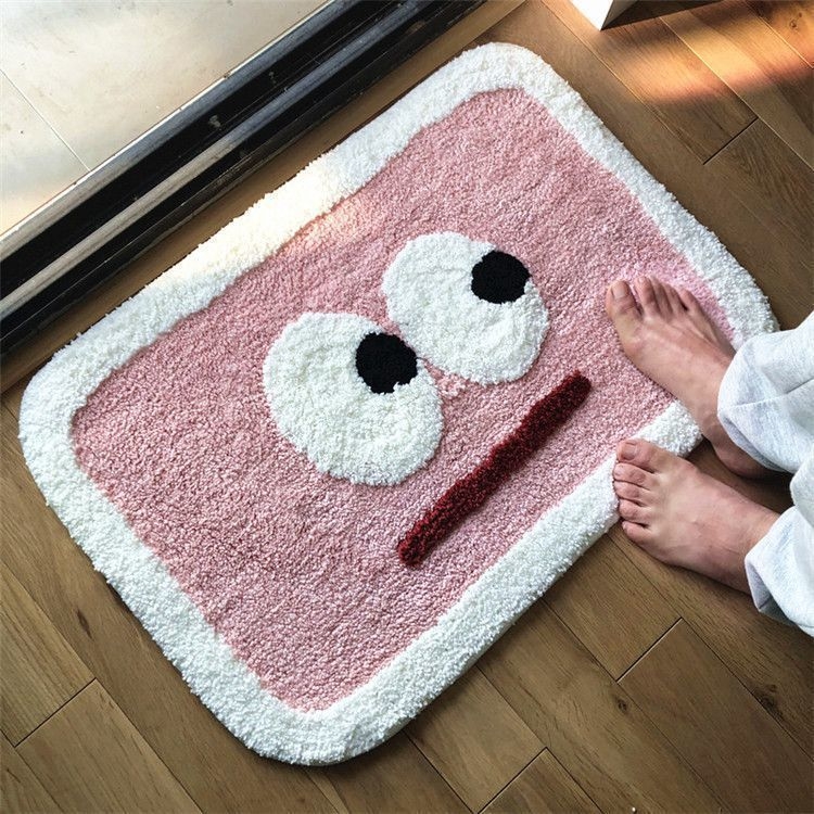 Japanski stil, slatka protuklizna prostirka za kupaonicu, ulaz i spavaću sobu, upijajući podni tepih