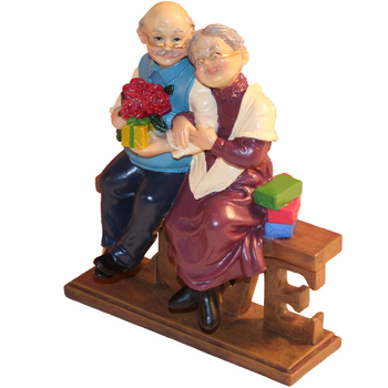 LOVE – smoleni ukras za svekrvu i svekra – romantičan ukras za tortu