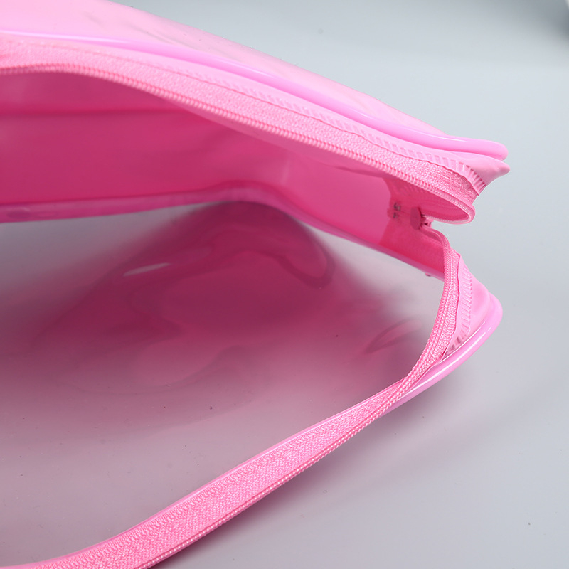 Kozmetická taška z PVC - prispôsobiteľná, veľkokapacitná cestovná organizérka na toaletné potreby so zipsom