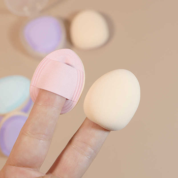 Marshmallow prstni pudrastić i zračni puder, beauty egg za dugotrajno nanošenje temelja