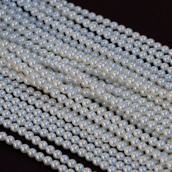 Nanyang bijele školjke perle 2-10 mm za DIY narukvice i naušnice