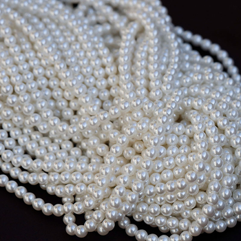 Nanyang bijele školjke perle 2-10 mm za DIY narukvice i naušnice