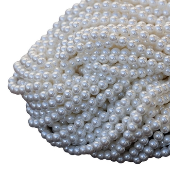 Nanyang bijele školjke perle 2-10 mm za DIY narukvice i naušnice