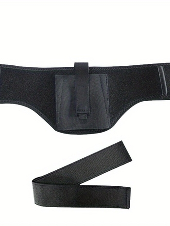 Husă pistol unisex cu curea elastică de talie — crossbody, acces discret