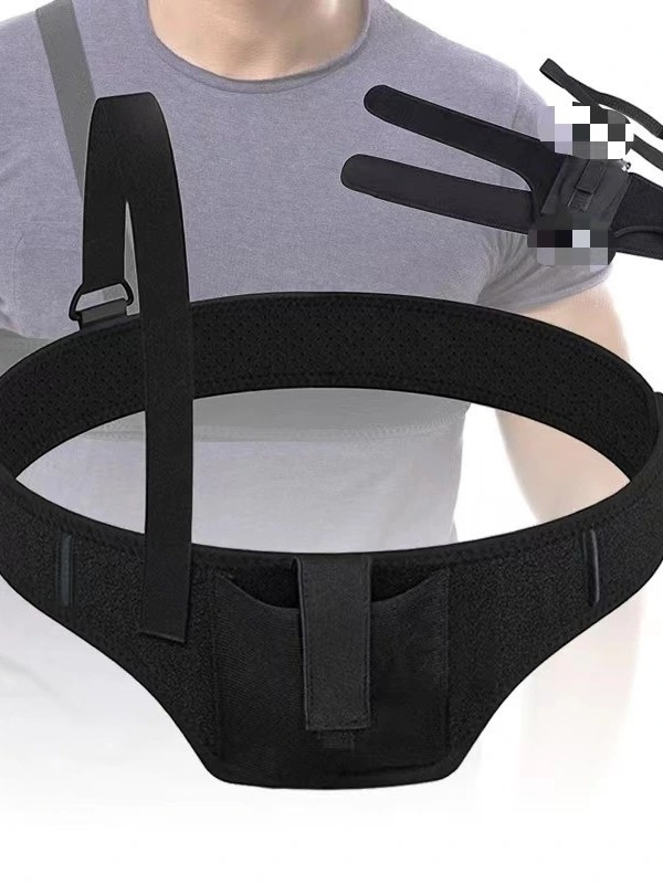 Husă pistol unisex cu curea elastică de talie — crossbody, acces discret