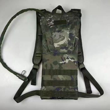 Rucsac hidratare cu camuflaj tactic, rezervor de 3 litri pentru drumeții în aer liber și camping