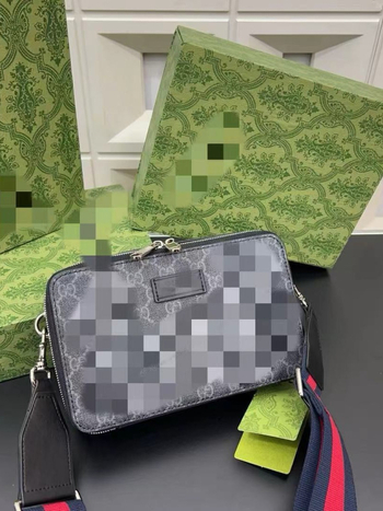 Novi model muška crossbody torba s GG uzorkom – klasična torba za fotoaparat, mala kvadratna torba, unisex