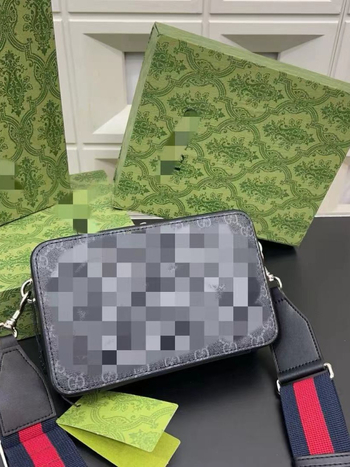 Novi model muška crossbody torba s GG uzorkom – klasična torba za fotoaparat, mala kvadratna torba, unisex