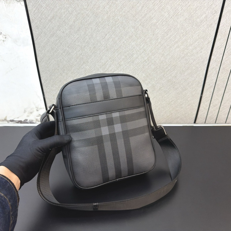 Muška torba za kameru s kariranim uzorkom, crossbody torba, poslovno-opušten stil