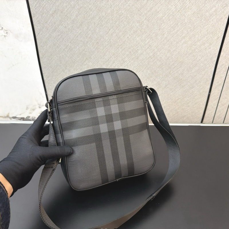 Muška torba za kameru s kariranim uzorkom, crossbody torba, poslovno-opušten stil