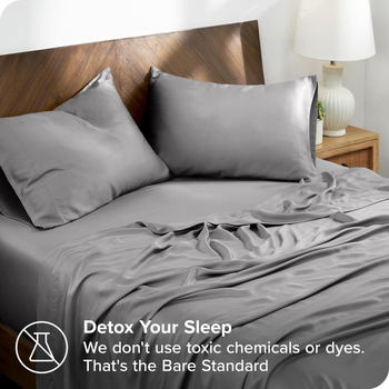Σετ σεντονιών από Tencel (Lyocell), τεσσάρων τεμαχίων, περιλαμβάνει σεντόνι με λάστιχο, σεντόνι και μαξιλαροθήκες· μονόχρωμο, ύφανση twill, αντιδραστικό βαφή, καλοκαίρι