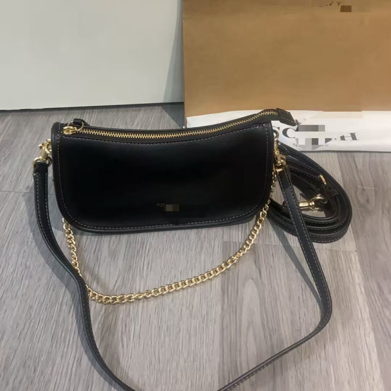 C Brand Dumpling torba za žene, jesen 2024, vintage inspirirana crossbody torba srednje veličine od prave kože